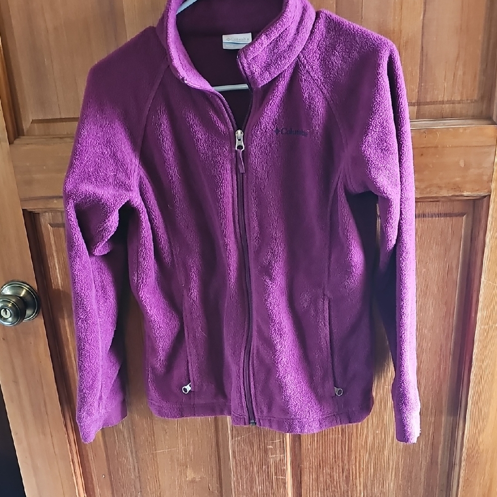 Columbia Kids Purple Fleece Jacket